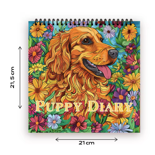 Cahier de coloriages - Puppy Diary 🐾🎨